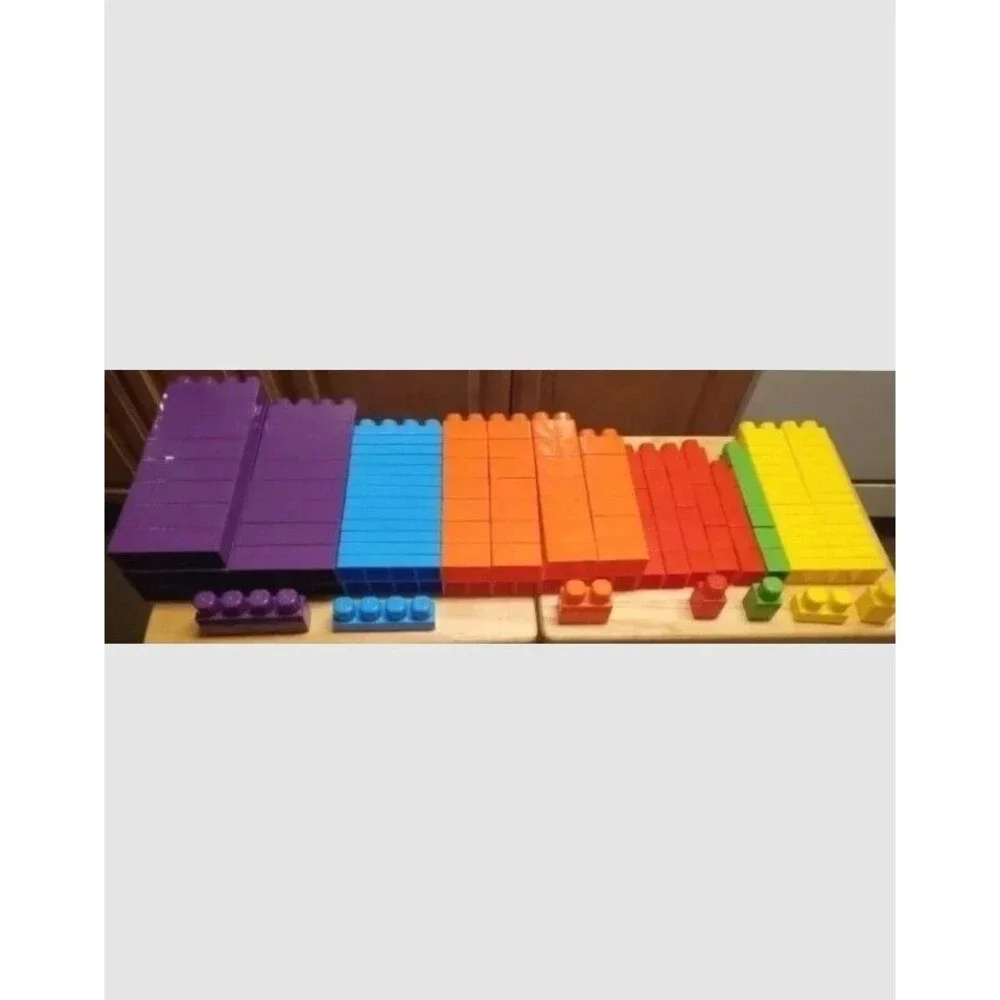 Kids At Work Bricks Interloc Building Blocks Child Development School Toys 190Pc